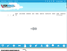 Tablet Screenshot of fundoggy.com